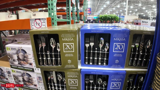 Mikasa Virtuoso Barrett 20-Piece Flatware Set