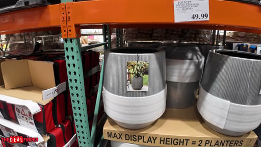 Lightweight Concrete Planter