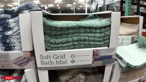 Devgiri Multineedle Grid Bath Mat
