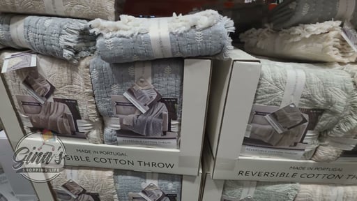 Reversible Cotton Throw 50" x 70"