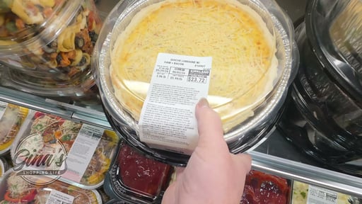 Kirkland Signature Quiche Lorraine with Ham & Bacon