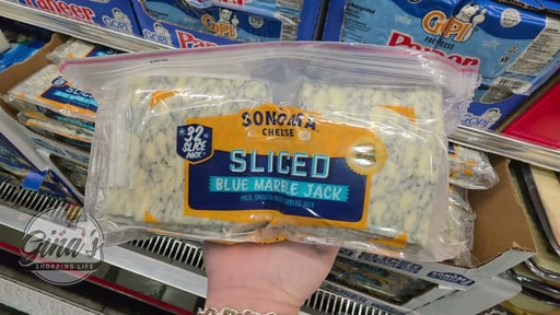 Sonoma Cheese Sliced Blue Marble Jack Cheese