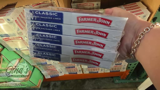 Farmer John Uncooked Pork Sausage Links 5/8 oz