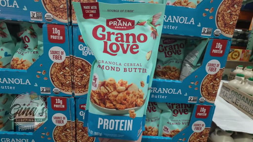 Prana Organic Grano Love Almond Butter Protein Granola