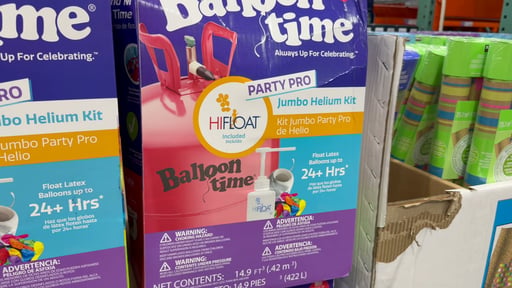 Balloon Time Jumbo Helium Tank Kit with HI-FLOAT Bundle