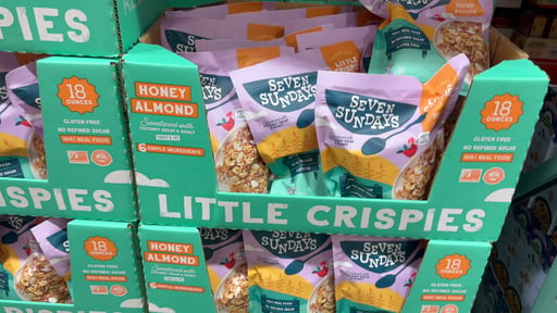 Seven Sundays Honey Almond Little Crispies