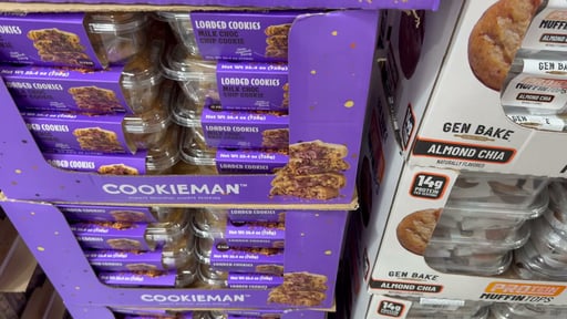 Cookieman Loaded Cookies Milk Choc Chip Cookie