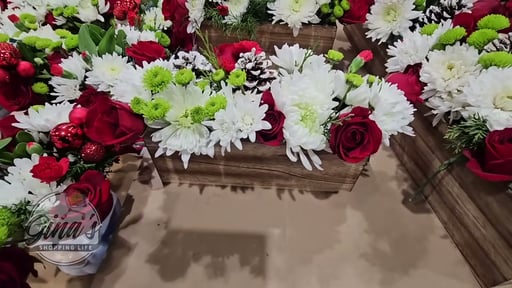Large Vase Floral Arrangement