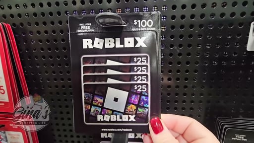 Roblox 4 - $25 Gift Cards
