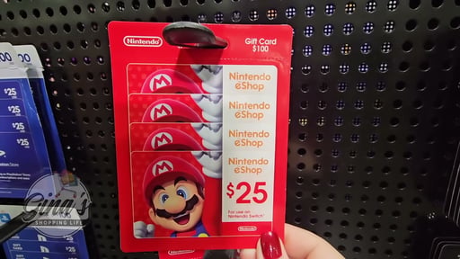 Nintendo eShop 4 - $25 Gift Cards Item is Non-Refundable