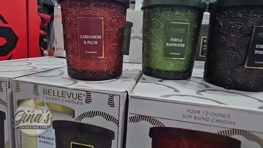 Bellevue Luxury Fall Candles 12 oz, 4-Pack