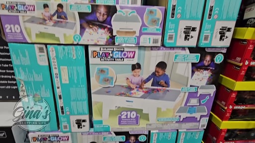 Kidkraft Building Bricks Play N Glow Activity Table