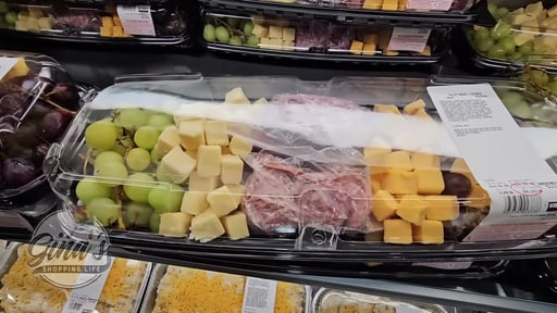 Fruit, Meat & Cheese Tray Per Lb