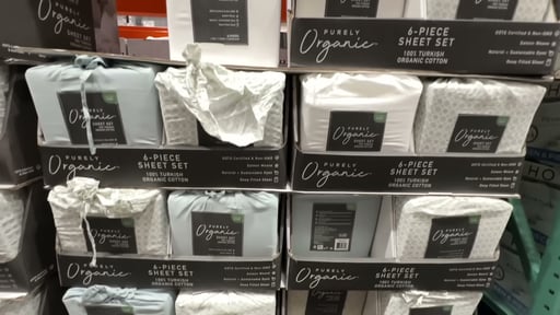 Purely Organic Sheet Set 6-Piece Queen