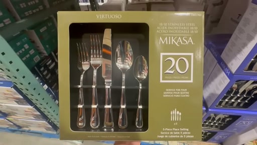 Mikasa Virtuoso Barrett 20-Piece Flatware Set