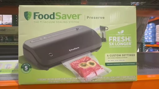 FoodSaver Preserve Vacuum Sealer VS2280 Starter Kit with Bags