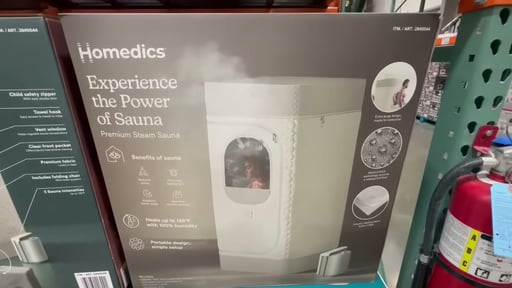 Homedics Premium Portable Steam Sauna