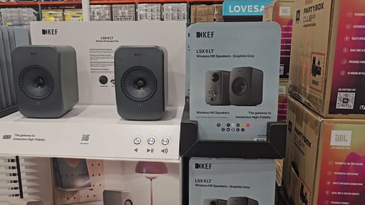 KEF LSX II LT Wireless HiFi Speakers