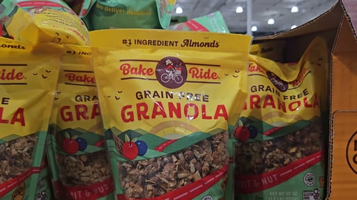 Bake Ride Grain Free Fruit & Nut Granola (30 oz)