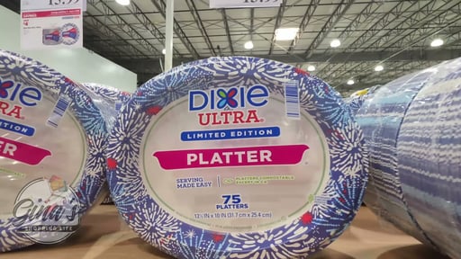 Dixie Ultra Platter 75 Count