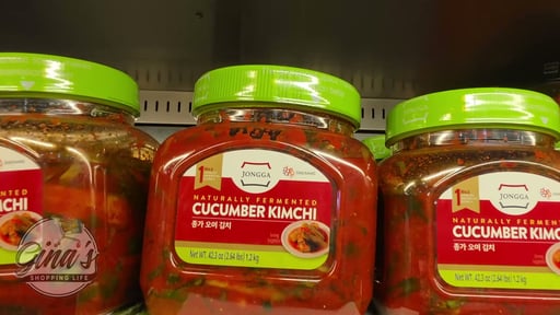 Jongga Cucumber Kimchi 42.3 oz