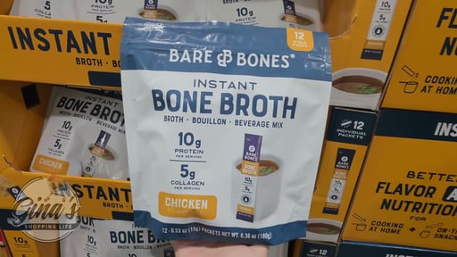 Bare Bones Chicken Bone Broth Sticks 12/0.53 oz