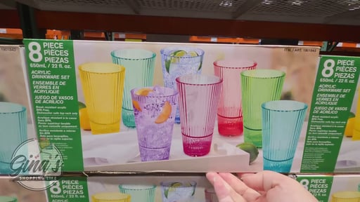 Jia Wei 22 oz. Drinkware Set of 8