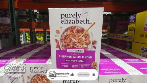 Purely Elizabeth Cinnamon Raisin Almond Superfood Cereal, 34 oz