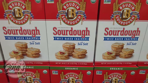 Organic Boudin Sourdough Crackers 28 Ounces