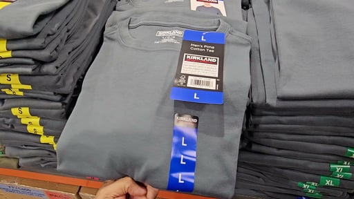 Kirkland Signature Men's Pima Cotton T-Shirt