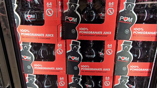 POM Wonderful 100% Pomegranate Juice 64 fl oz (2 Quarts)