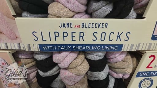 Jane and Bleecker Women's Slipper Sock, 2-Pack