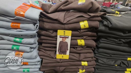 Kirkland Signature Women's Ribbed Crewneck
