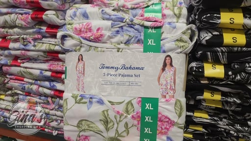 Tommy Bahama Women's 3-Piece Pajama Set