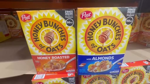 Post Honey Bunches of Oats with Almonds 50 oz