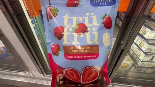 Tru Fru Milk & White Chocolate Strawberries 24 oz