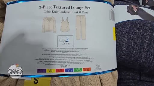 Live2Lounge Women's 3-Piece Lounge Set