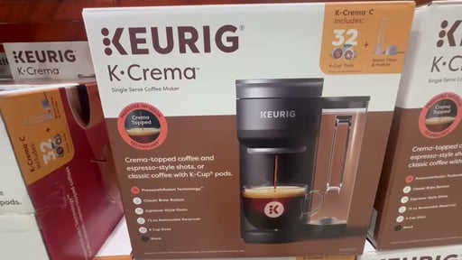 Keurig K-Crema Single Serve Coffee Maker