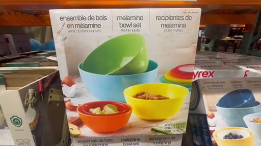Pandex 5-Piece Melamine Mixing Bowl Set with Lids