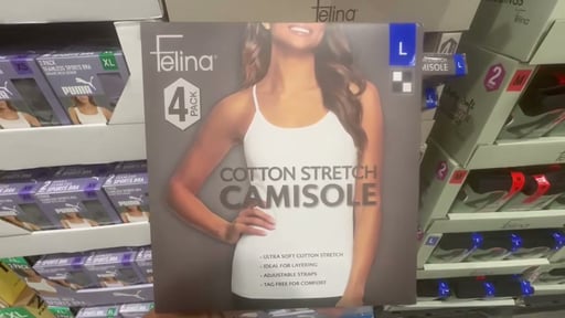 Felina Women's Camisole 4-Pack