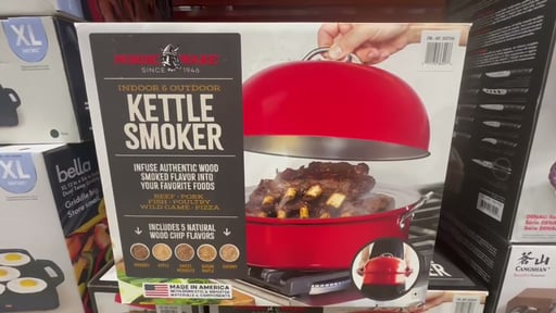 Nordic Ware Indoor & Outdoor Kettle Smoker