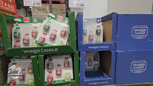 Yankee Candle Car Jar Air Freshener 5-Pack
