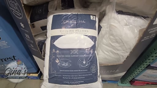 Charisma Cooling Standard/Queen Pillow, 2-Pack