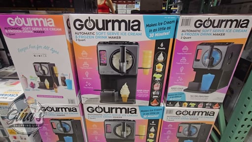 Gourmia Soft Serve Ice Cream and Frozen Drink Maker