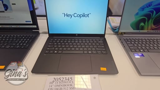 HP OmniBook 3x 14" Touchscreen Laptop - Snapdragon X Plus, 16GB RAM, 512GB SSD