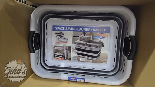 Pop & Load Collapsible Laundry Basket (Single Pack)
