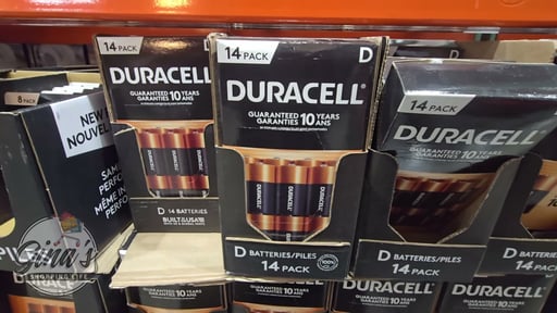 Duracell Power Boost Alkaline D Batteries 14-Pack