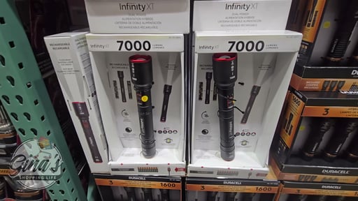 Infinity X1 7,000L Flashlight Hybrid Power
