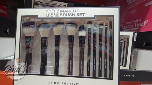 XII Collective 10-Piece Makeup Brush Set