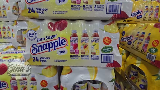 Snapple Zero Sugar Iced Tea Variety 24 Pack